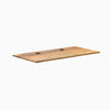 Desky Hardwood Desk Tops, Teak desktop