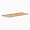 Desky Hardwood Desk Tops, Teak desktop