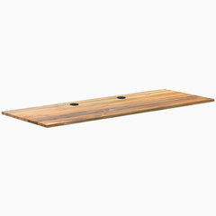 Desky Hardwood Desk Tops, Teak desktop