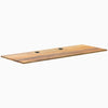 Desky Hardwood Desk Tops, Teak desktop