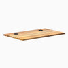 Desky Mini Hardwood Desk Tops, Teak desktop