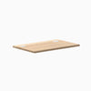 Desky Mini Hardwood Desk Tops, White Ash desktop