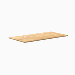 Desky Hardwood Desk Tops, White Oak desktop
