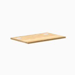 Desky Mini Hardwood Desk Tops, White Oak desktop