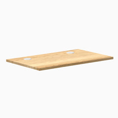 Desky Mini Hardwood Desk Tops, White Oak desktop
