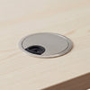 Desky Metal Grommet Cover detail view 3