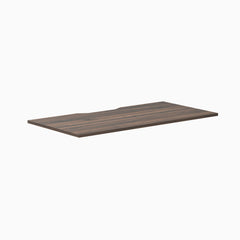 Desky Scalloped Laminate Desk Tops, Jarrah Legno desktop