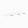Desky Scalloped Laminate Desk Tops, White desktop