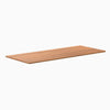 Desky Laminate Desk Tops - prime oak 1800mm straight