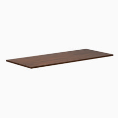 Rubberwood red walnut desktop - Desky