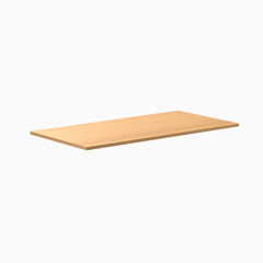Desky Laminate Desk Tops - select beech 1500mm straight