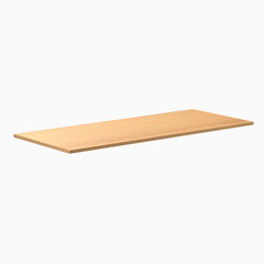 Desky Laminate Desk Tops - select beech 1800mm straight