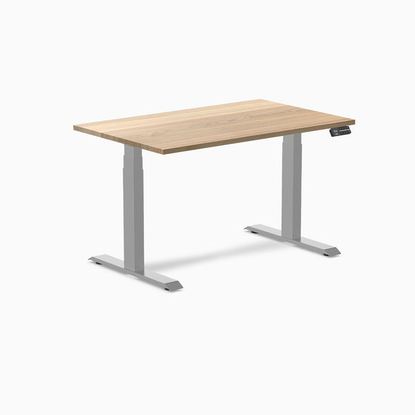 Dual hardwood white ash standing desk - Desky