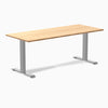 Desy fixed bamboo desk 1800mm in gray 