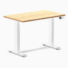 1000x600mm Desky mini bamboo white