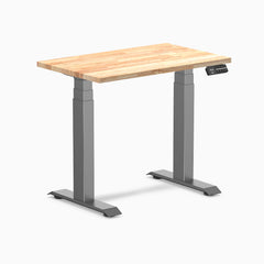Desky Dual Mini Rubberwood Sit Stand Desk-Desky®