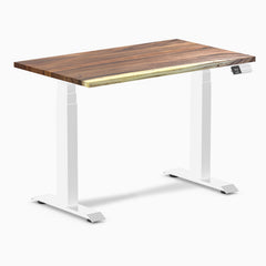 Desky dual mini hardwood saman 1000mm in white