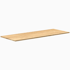 Desky premium 80x30 inch White Oak hardwood desk top with natural wood grain.