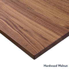hardwood corner desk